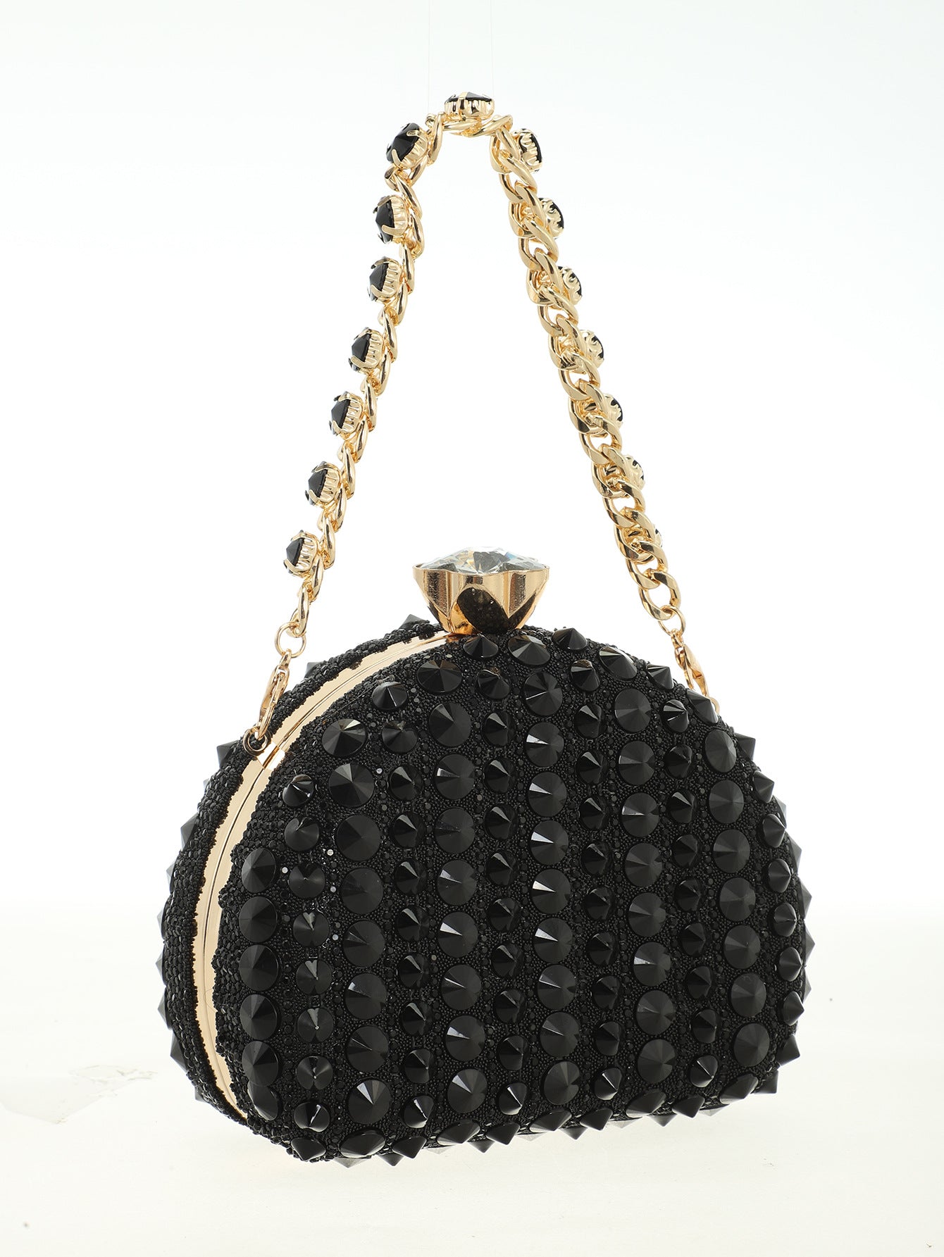 Women's Diamond Clutch Suitable For Party Wedding Dinner Bag