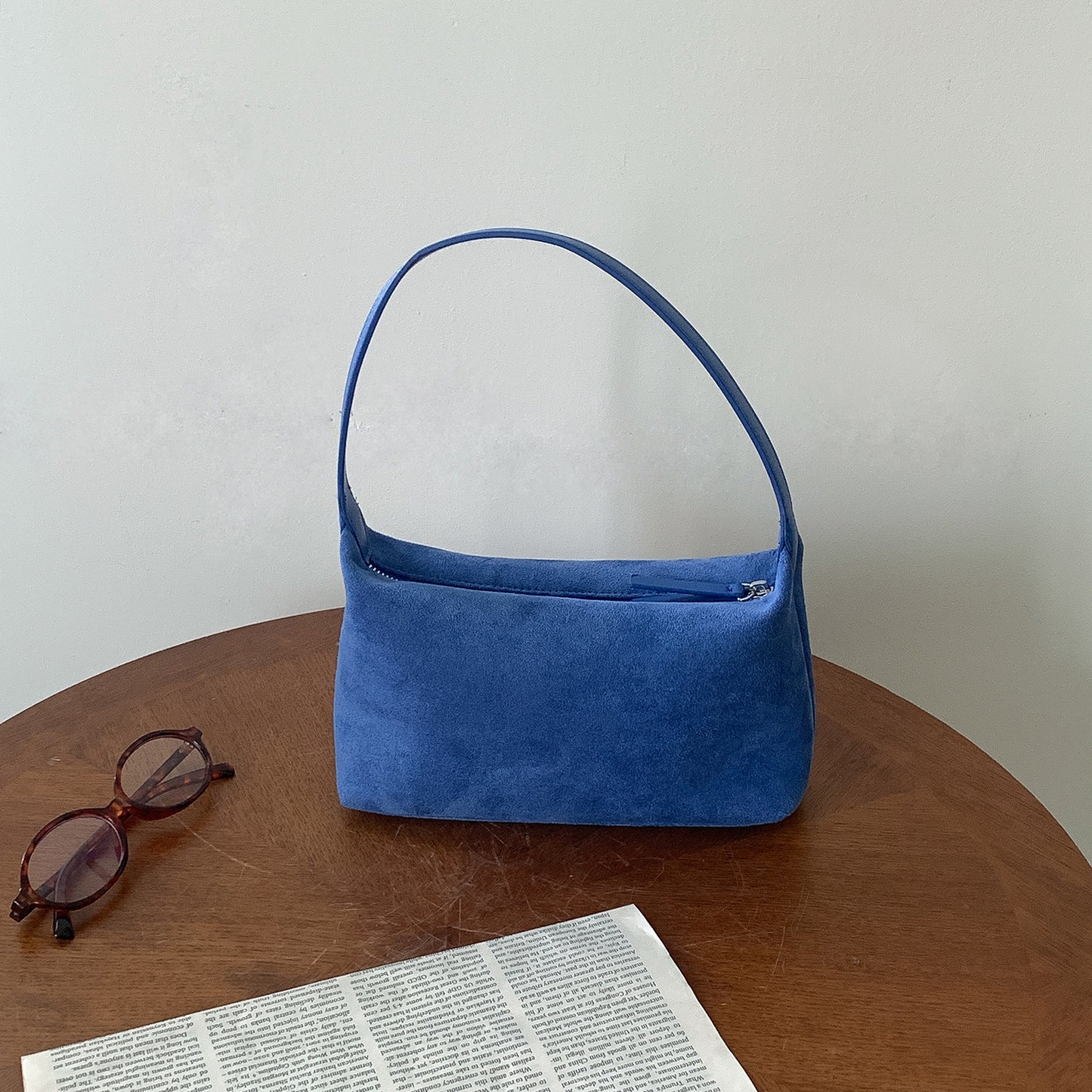 Women's Simple Solid Color Horizontal Korean Niche Women's Handbag