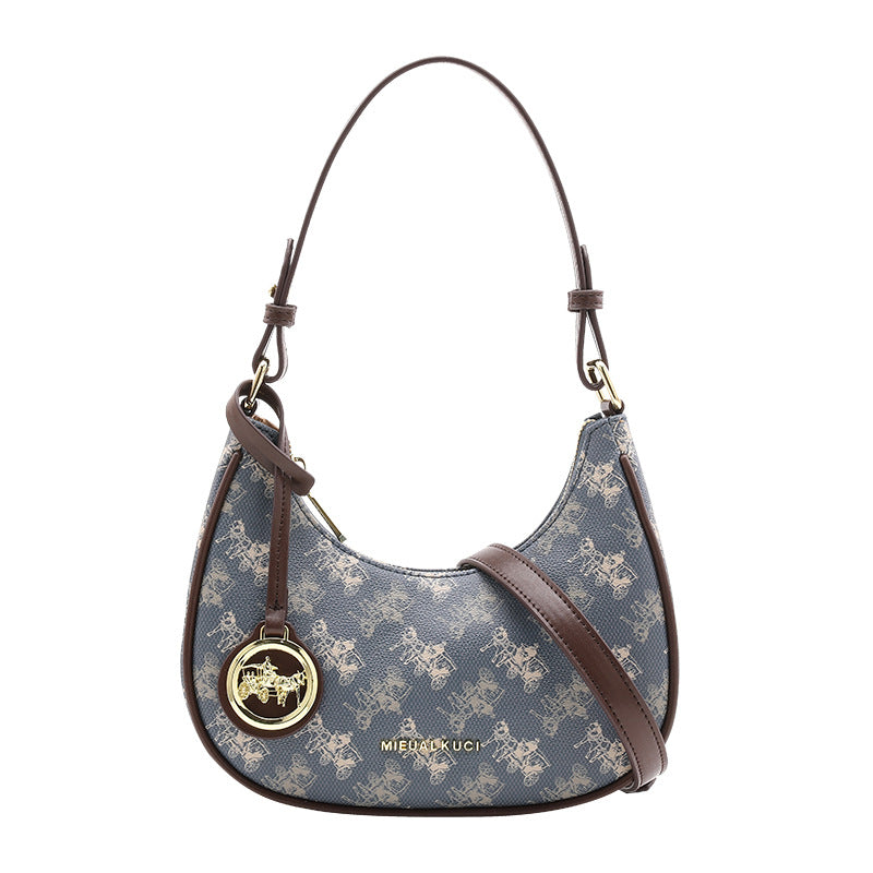 Women's Underarm Baguette Dumpling Niche Hobos Women's Shoulder Bag
