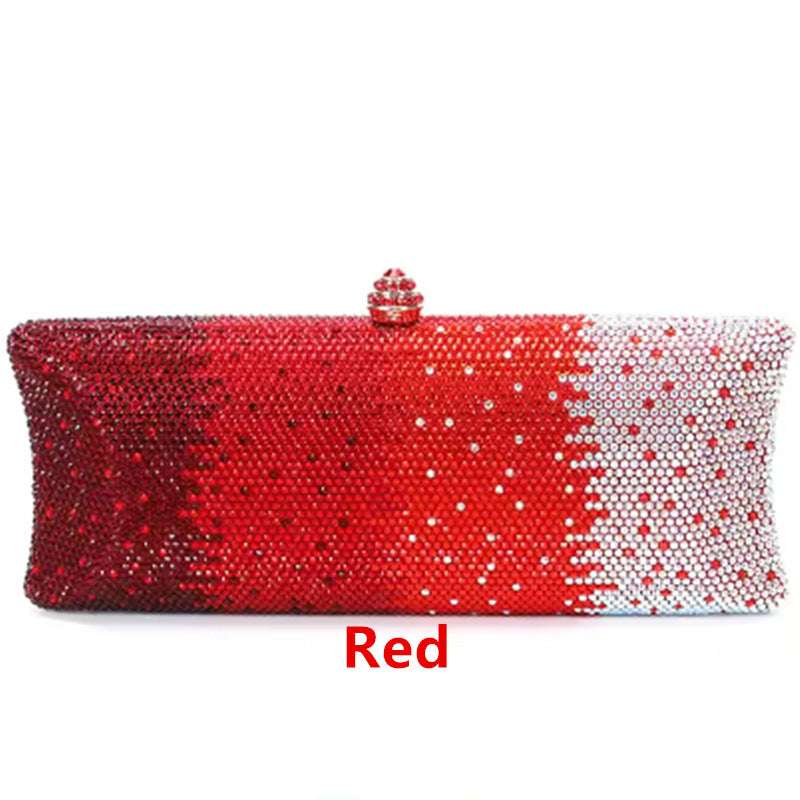 Women's Makeup Rhinestone Wedding Crystal Hot Drilling Dinner Bag