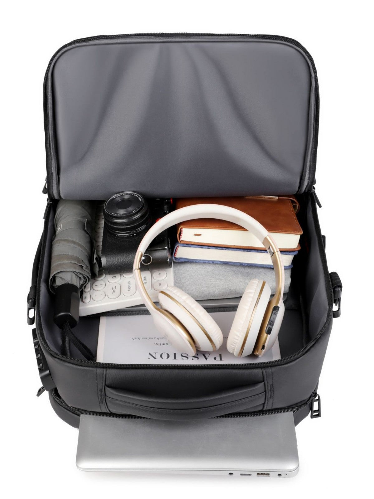 Women's & Men's Large Capacity Commute From Trip Derm Password Business Backpack
