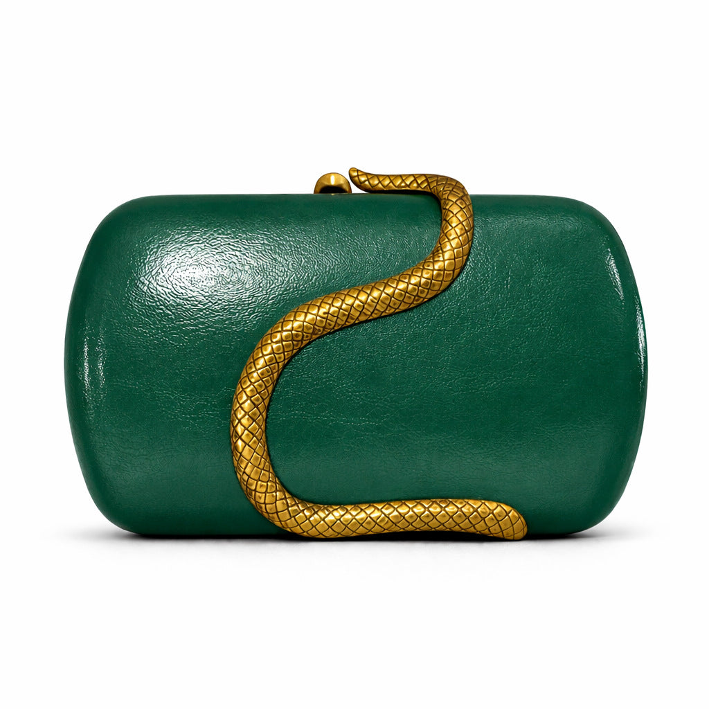 Summer Clutch Snake Shape Fashion Dinner Women's Shoulder Bag