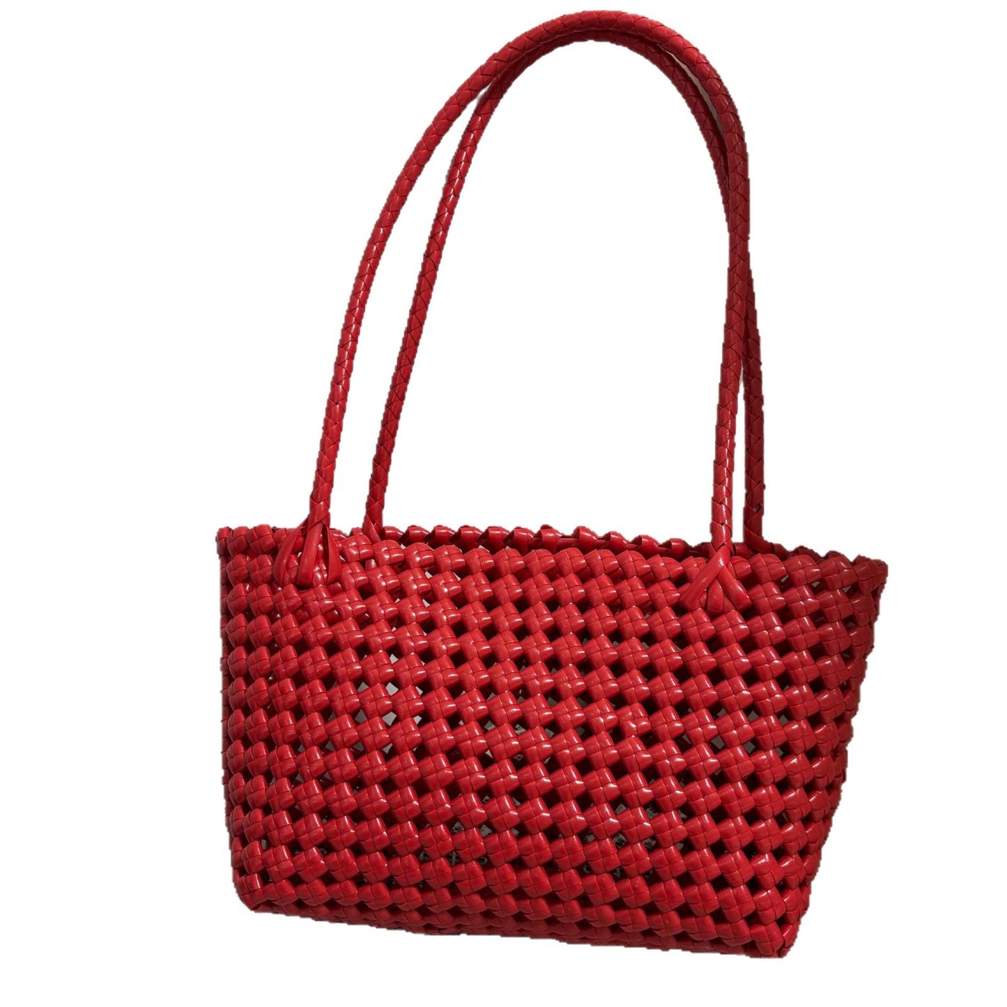Plastic Woven Finished Korean Simple Seaside Holiday Niche Vegetable Women's Handbag