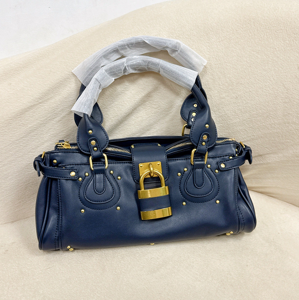 Women's Hot Retro Distressed Chloe Paddington Portable Women's Handbag
