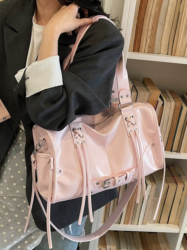 Women's Style Retro Large Capacity Fashion Commuter Shoulder Bags