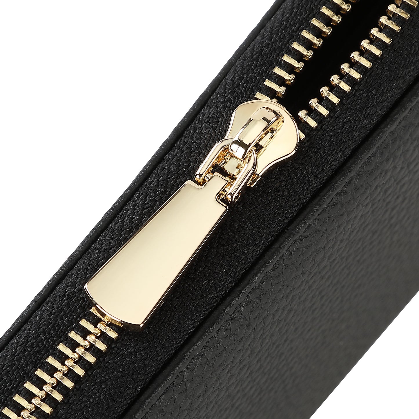 Women's Genuine Leather Lychee Pattern Large Capacity Change Coin Purses