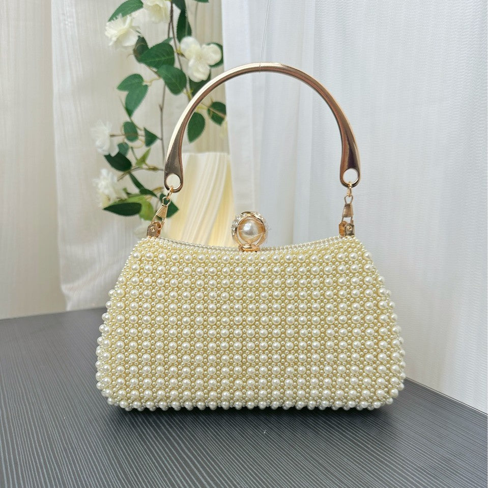 Comfortable Trendy Elegant Pearl Dress Party Bags