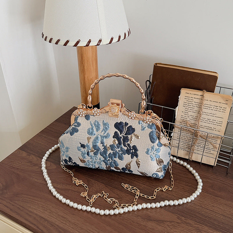 Women's Embossed Chinese Style Cheongsam Elegant Spring Coin Purses