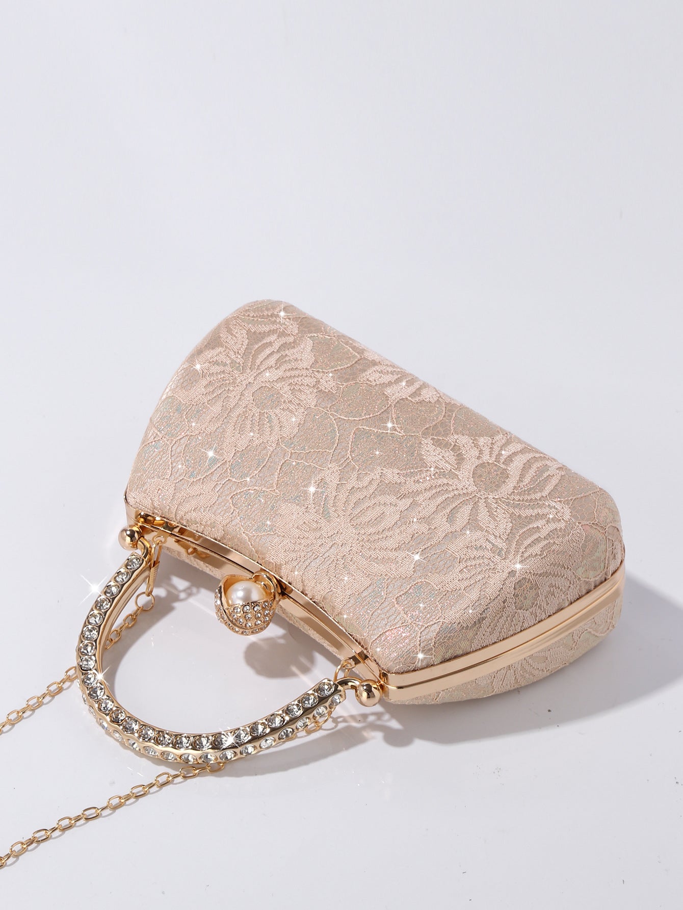 Women's Embroidered Lace Fashion Artistic National Style Dinner Bag