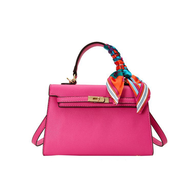 Women's Versatile Commuter Silk Scarf Fashion Retro Women's Shoulder Bag