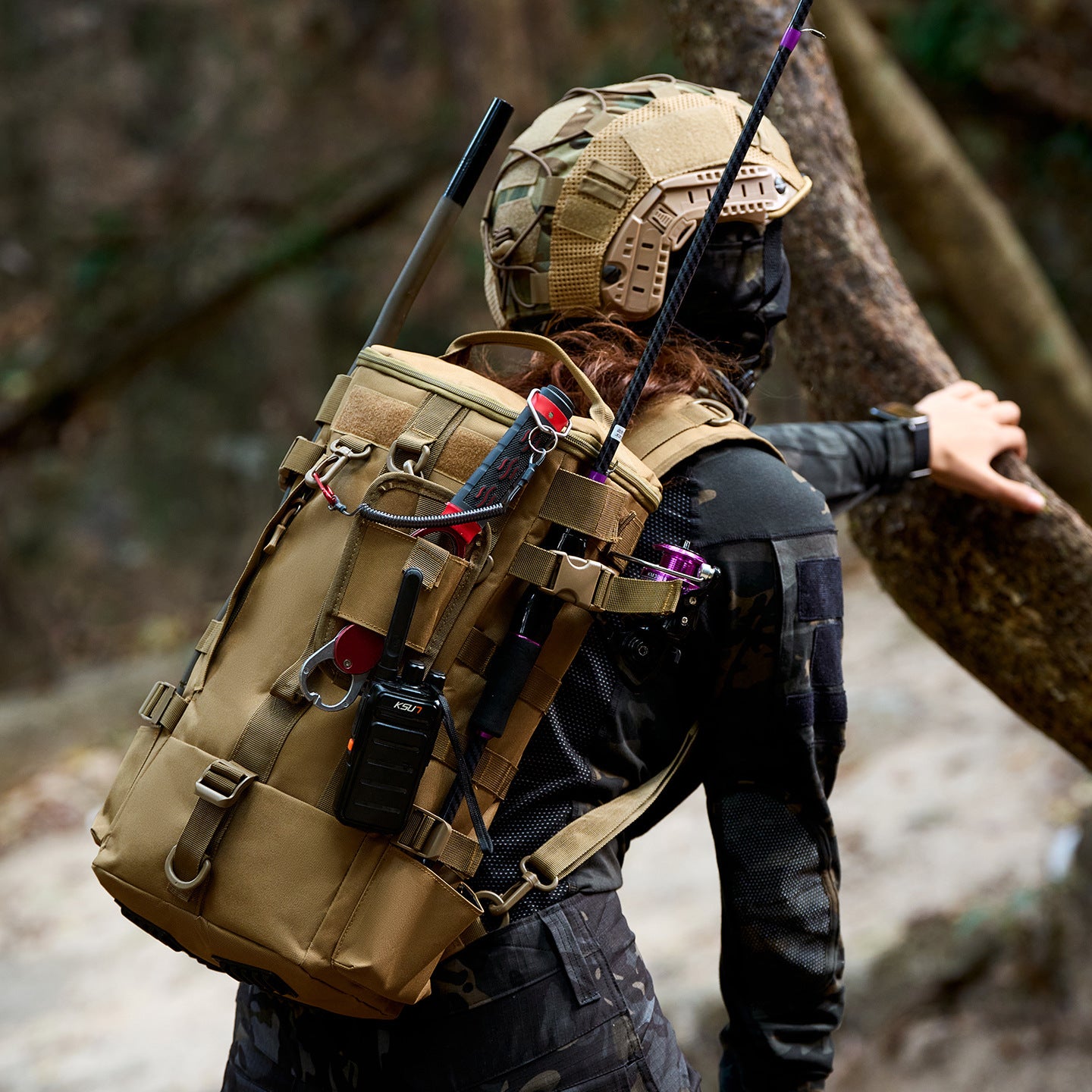 Fishing Large Capacity Lure Multifunctional Hiking Backpacks
