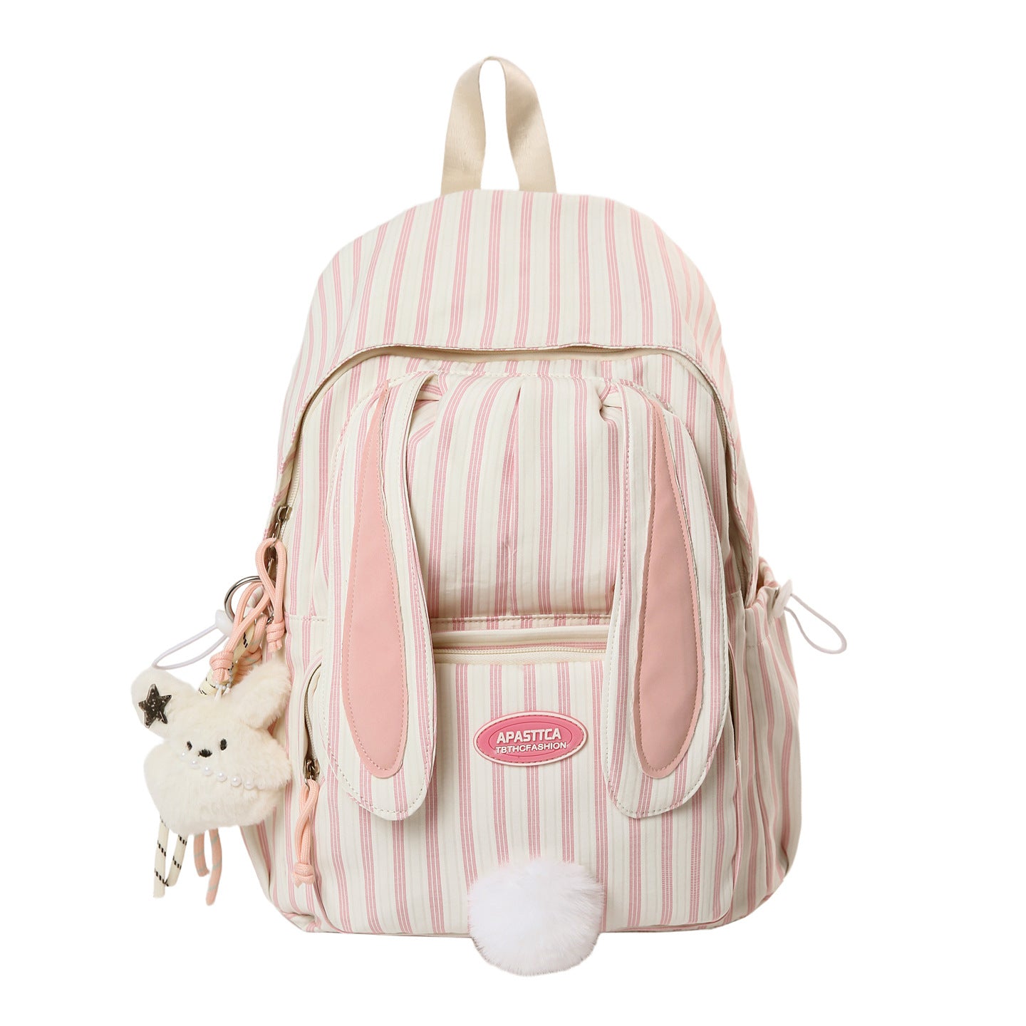 Korean Style Sweet Junior High Cute Rabbit Ears Large Capacity College Student Schoolbag