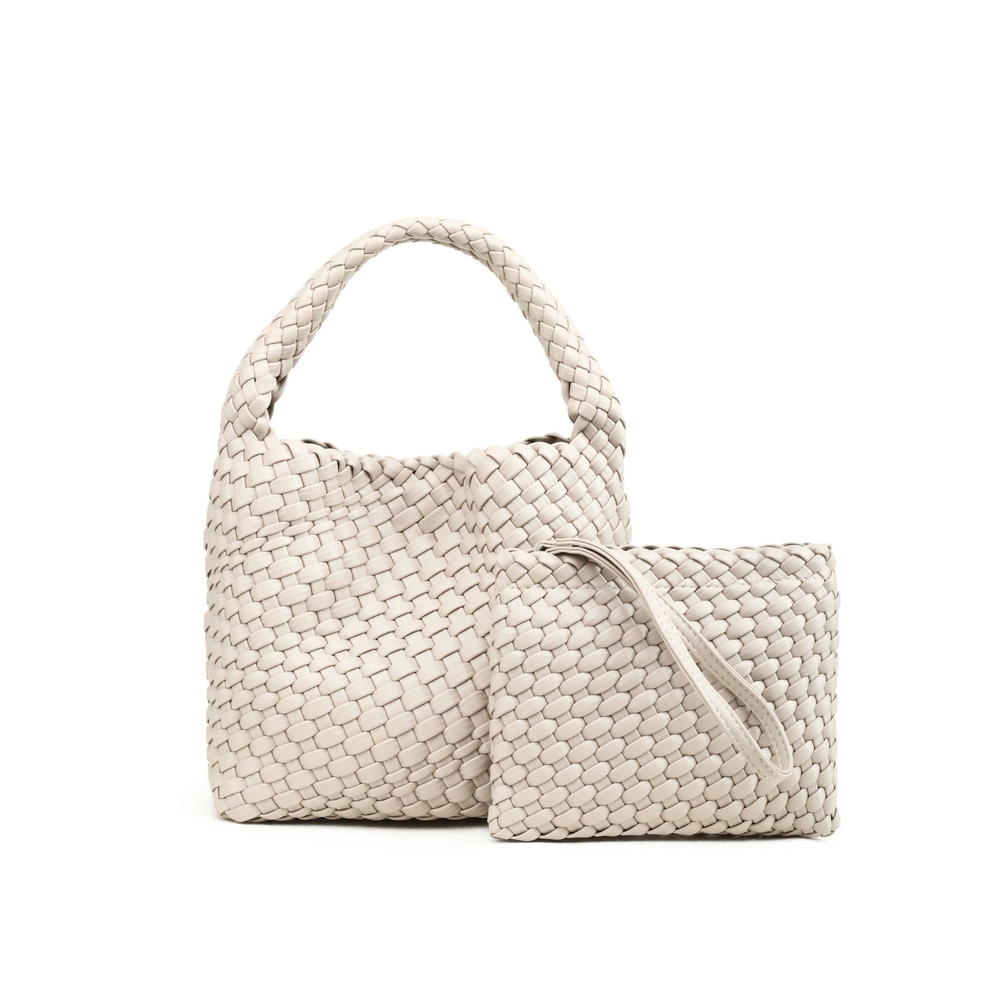 Women's Hand-woven Portable Light Luxury Commuter Mother Women's Handbag