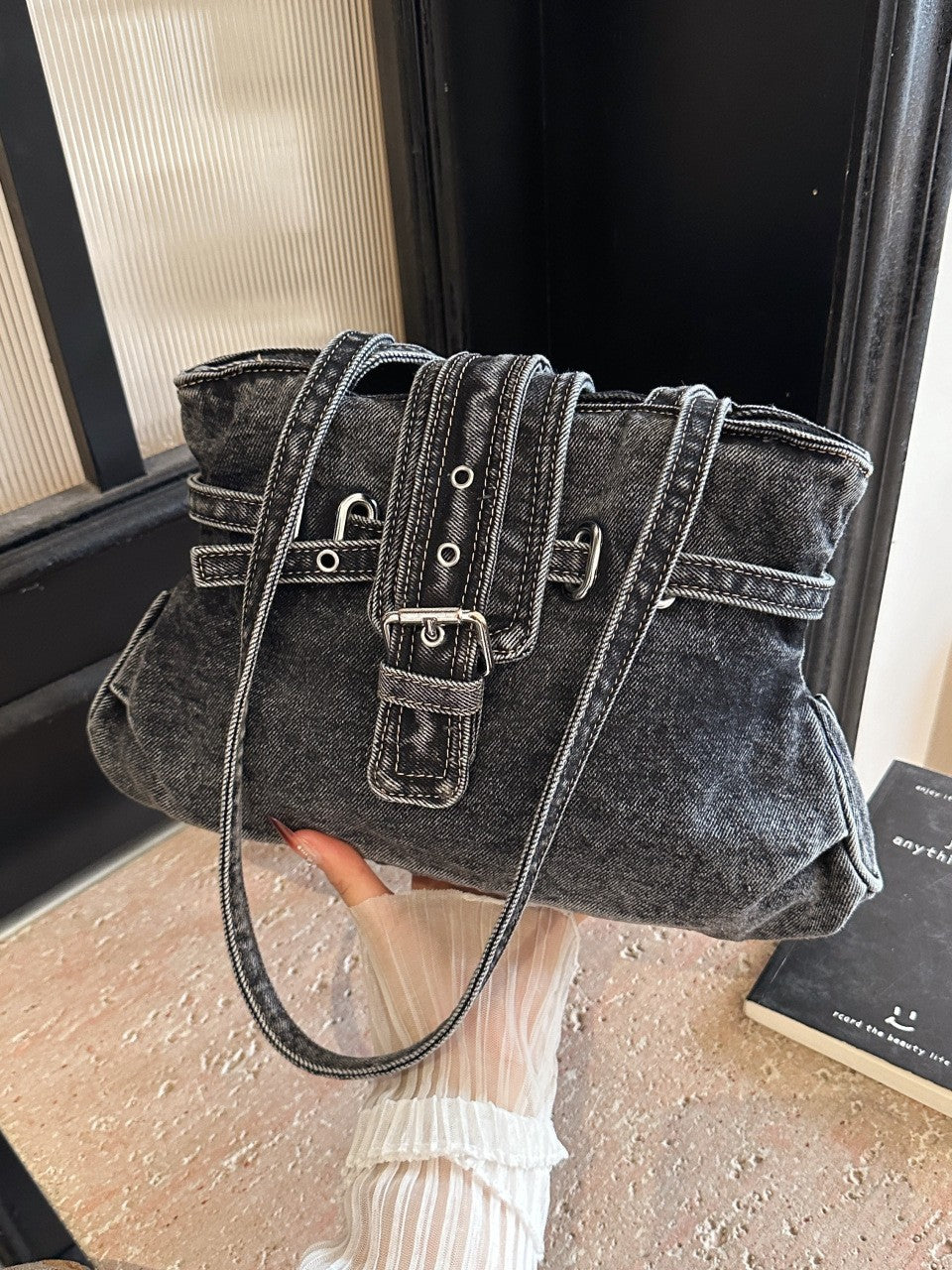 Women's Denim Trendy Simple Leisure Summer Women's Shoulder Bag