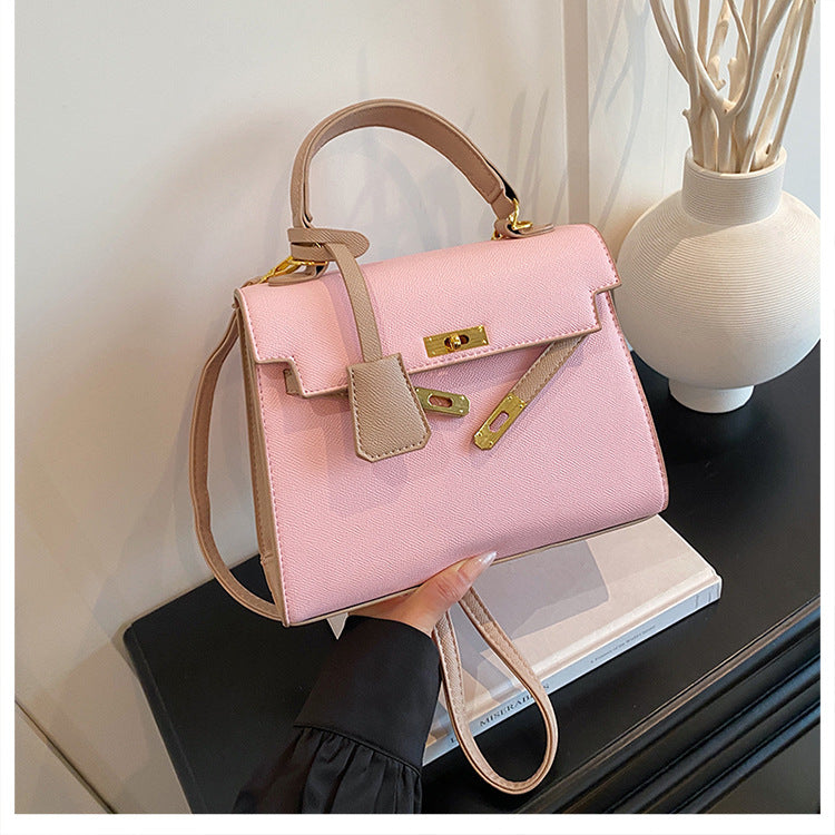 Women's Fashion Portable High Quality Solid Color Bags