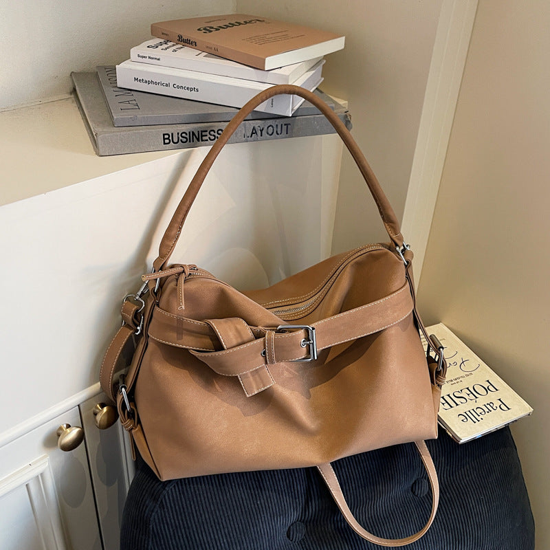 Women's Niche Portable Fashion Style Large Capacity Women's Messenger Bag