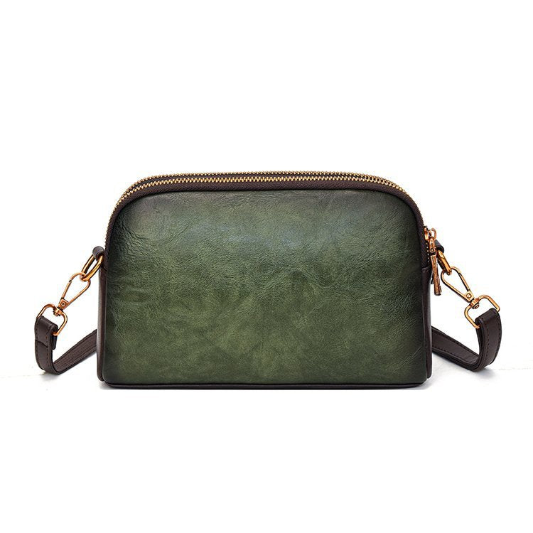 Women's Embossed Shell Fashionable Retro Commuter Personality Women's Messenger Bag