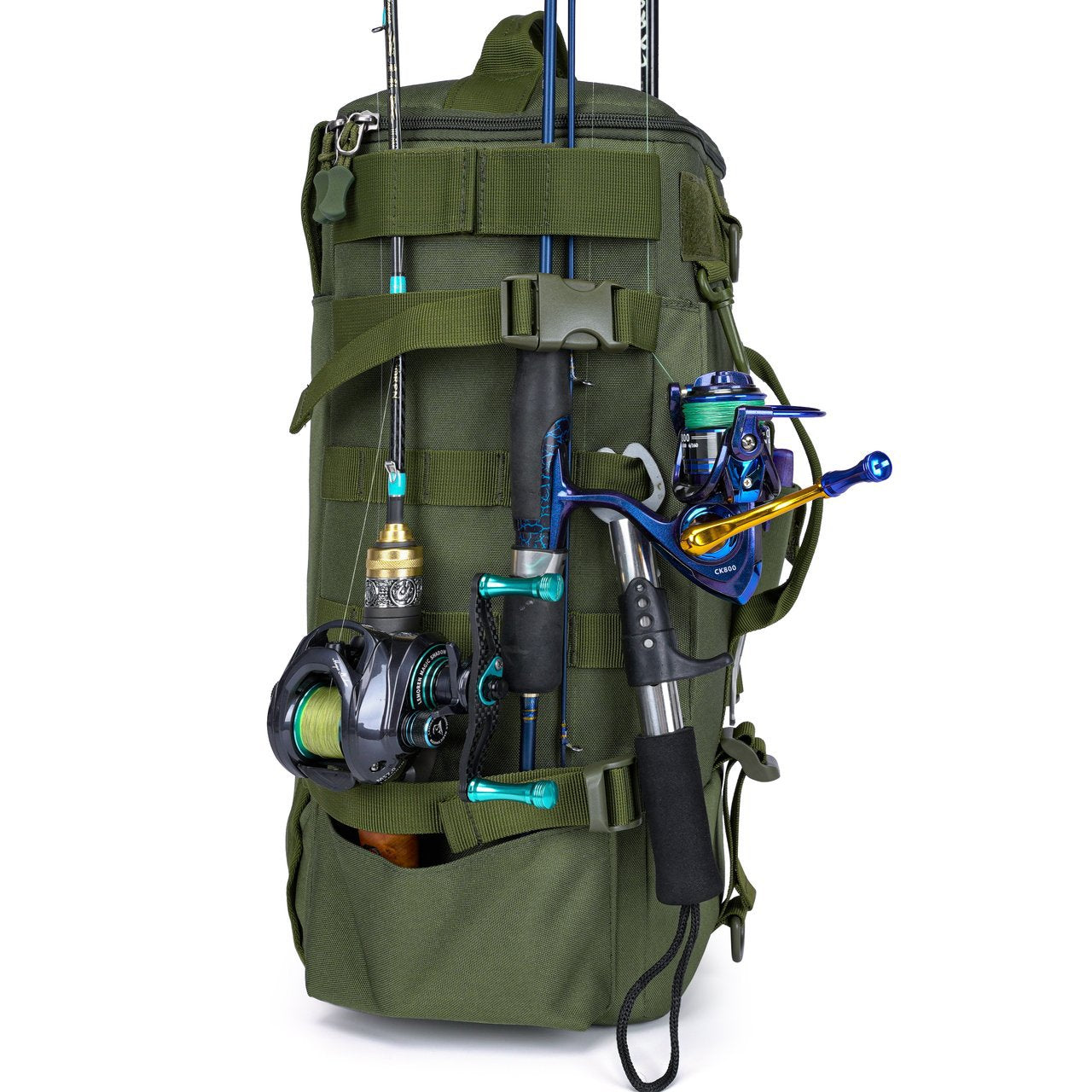 Men's Large Capacity Fishing Lure Traveling Mountain Climbing, Hiking Bag