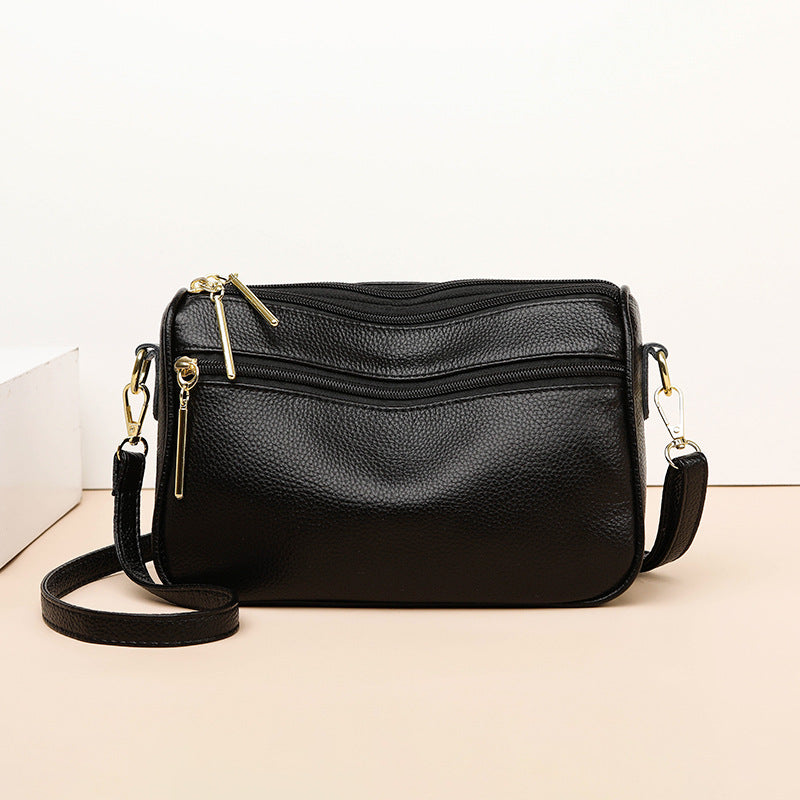 Women's Genuine Fashion Mom Soft Cowhide Women's Leather Bag