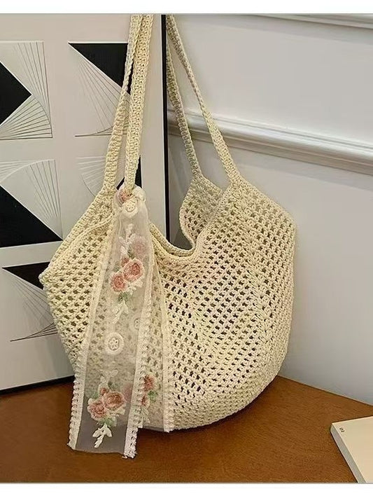 Women's Summer Large Capacity Mori Fashion Commuter Women's Shoulder Bag