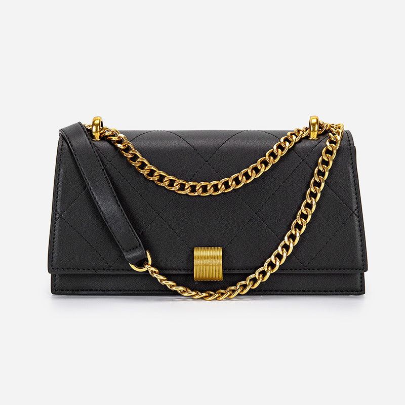 High-grade Underarm Korean Style Trendy Diamond Women's Messenger Bag