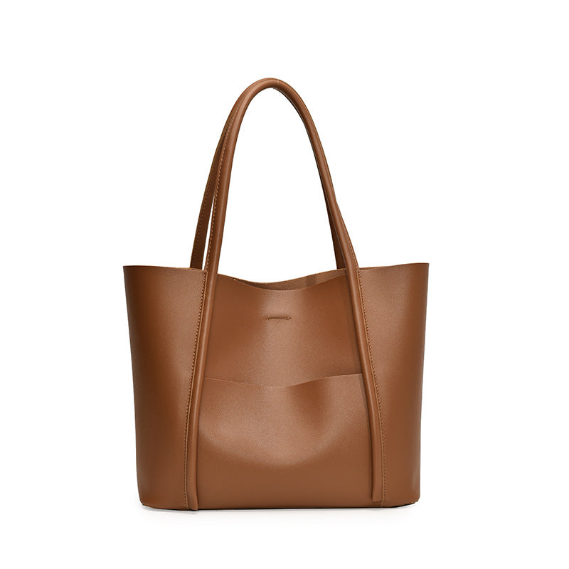 Women's Fashion Retro Portable Large Commuter Female Women's Shoulder Bag