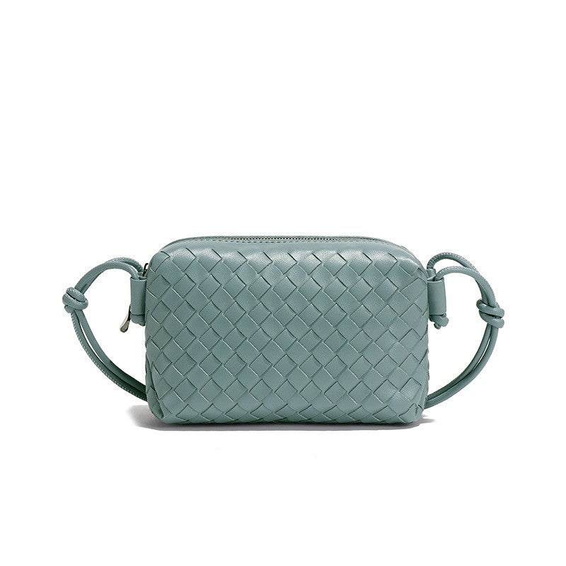 Women's Hand-woven Box Pillow String For Small Square Bag
