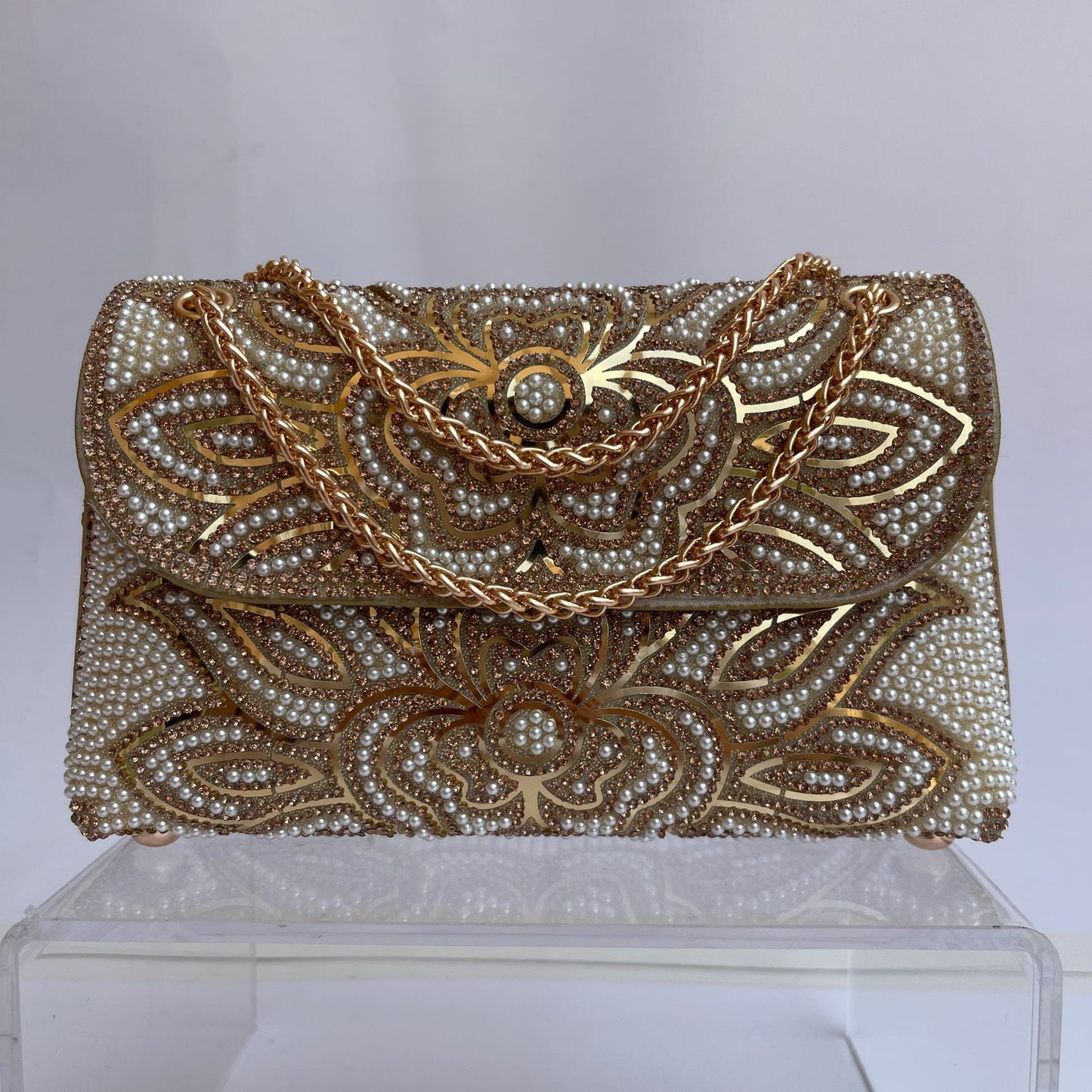 Fashion Portable Classic Style Diamond Rhinestone Dinner Bag