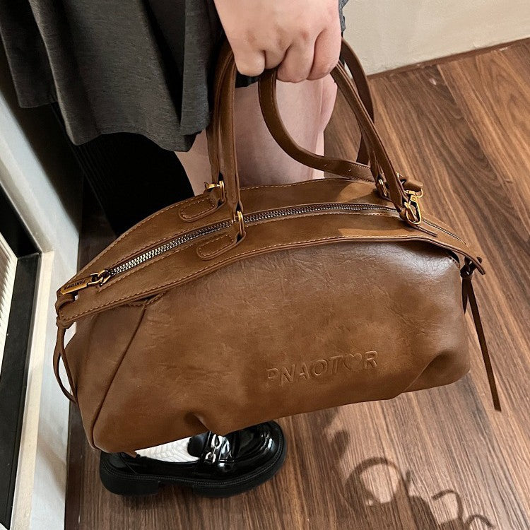 Women's Niche Underarm Retro Fashion Portable Commute Shoulder Bags