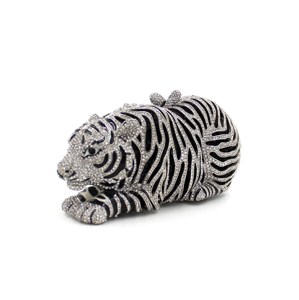 Women's Tiger Diamond Party Hand-held Home Decoration Evening Bags