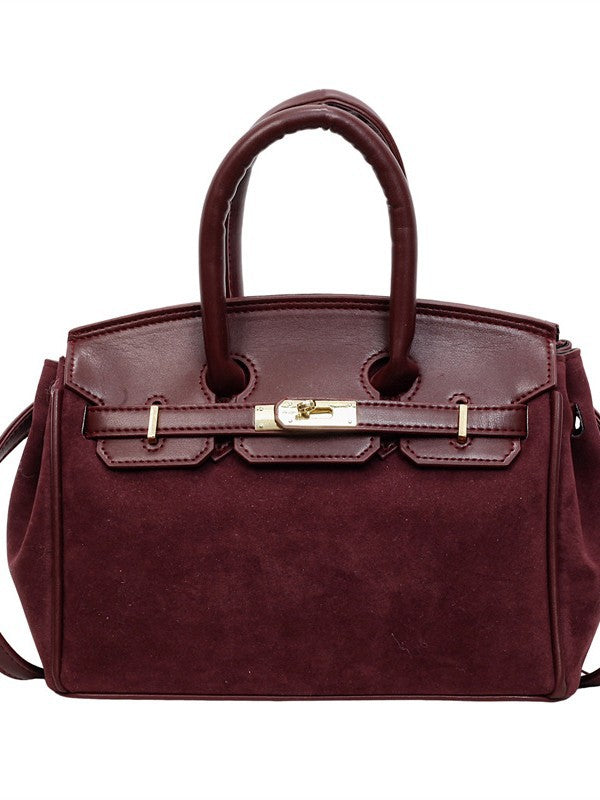 Women's Texture Portable Kelly High-grade Large Capacity Bags