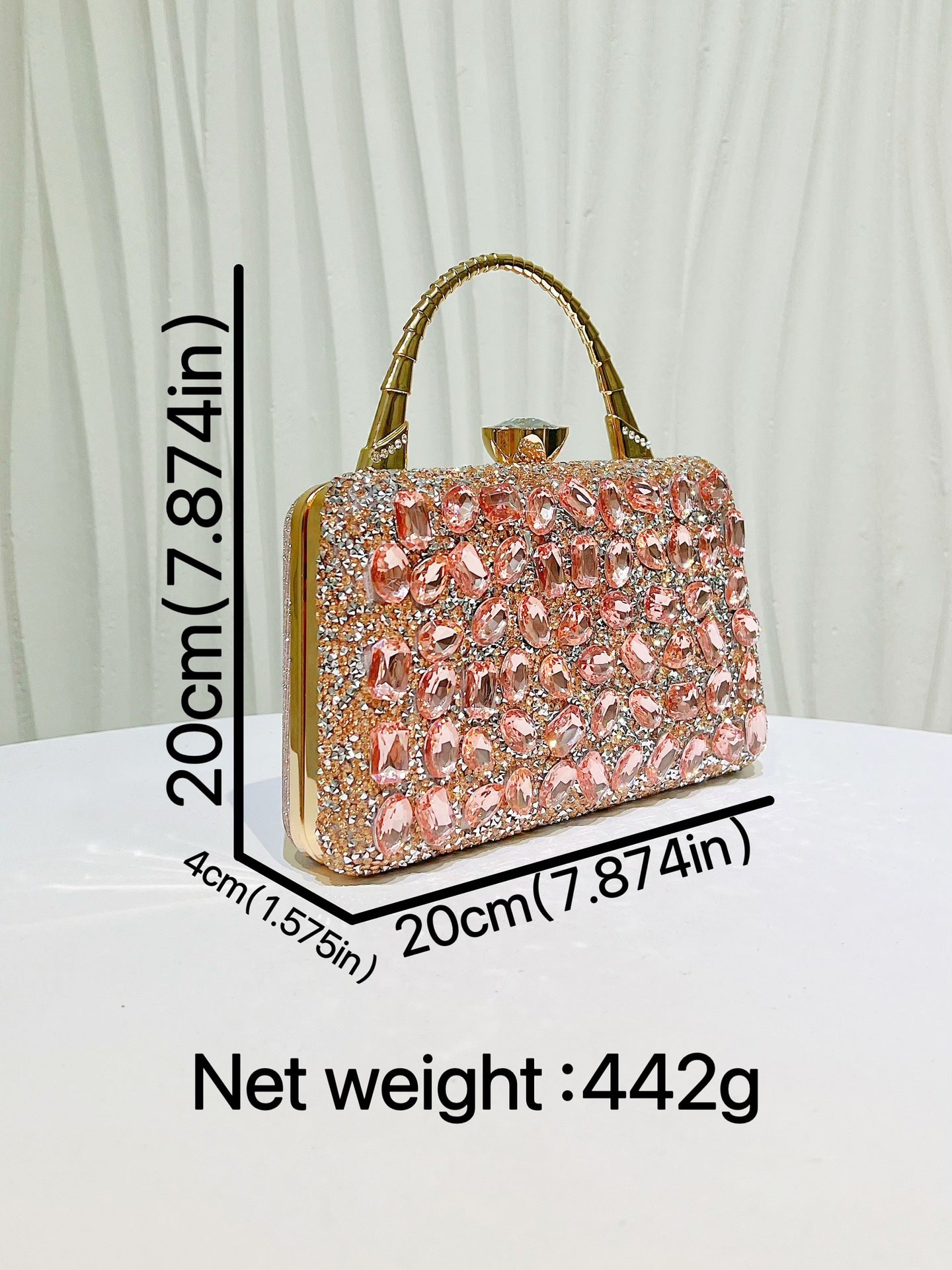 Resin Drill Dress Garment Popular Advanced Rhinestone Evening Bags