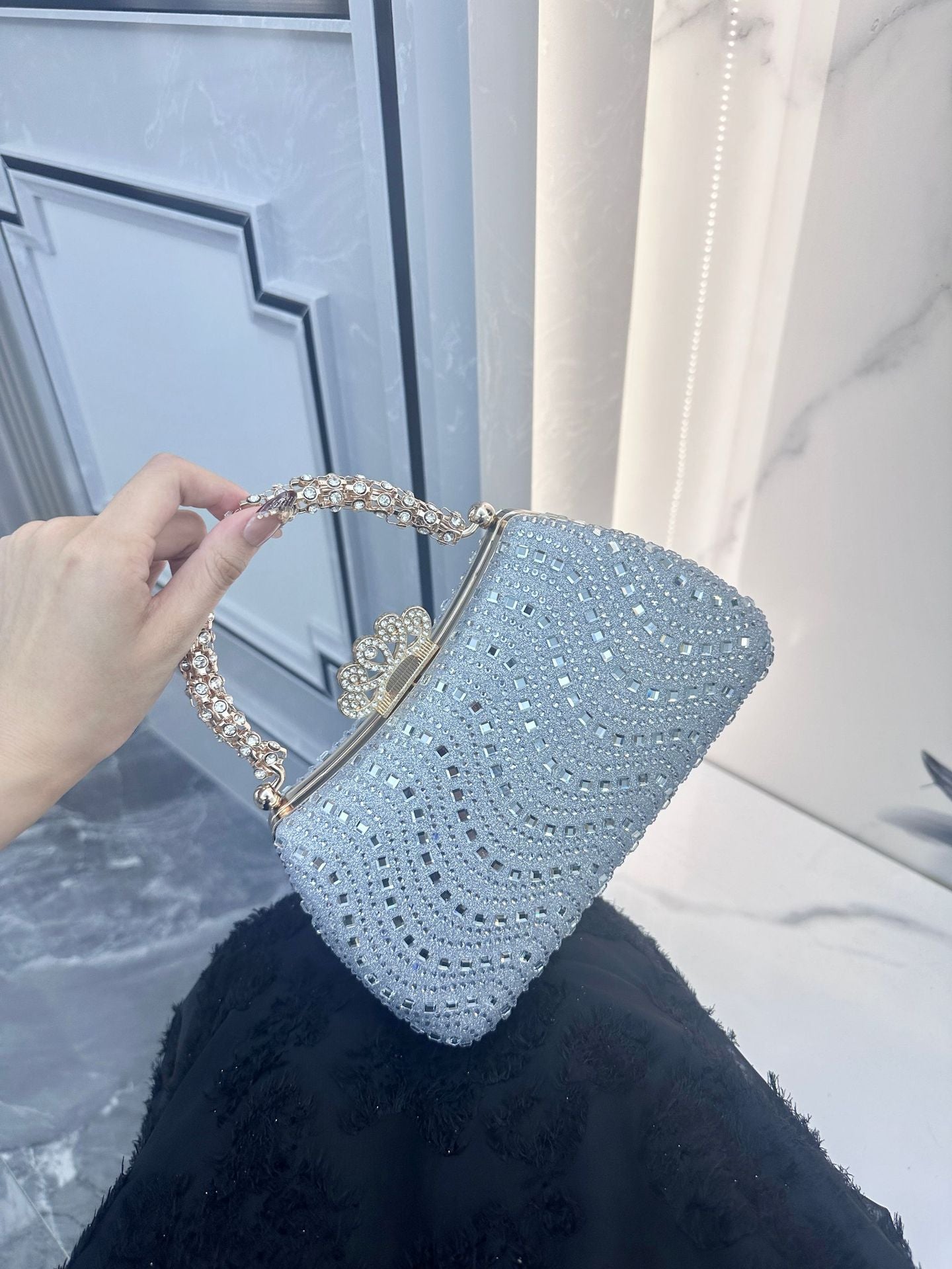 Women's High-grade Light Luxury Diamond Banquet Fashion Bags