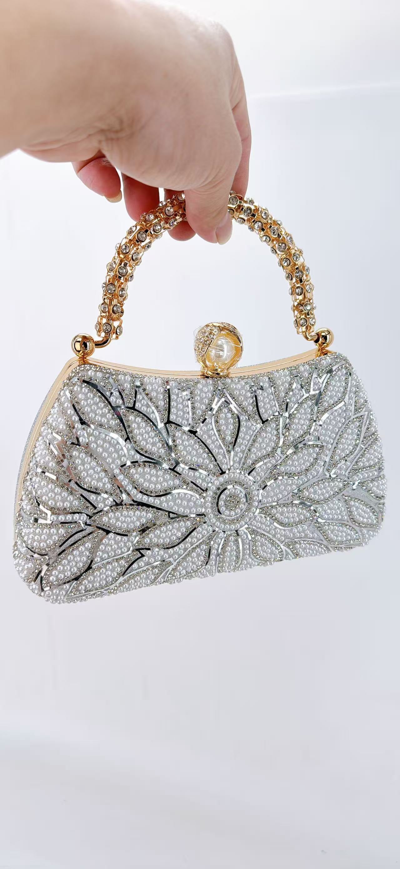 Innovative Women's Diamond Banquet Clutch Dress Dinner Bag