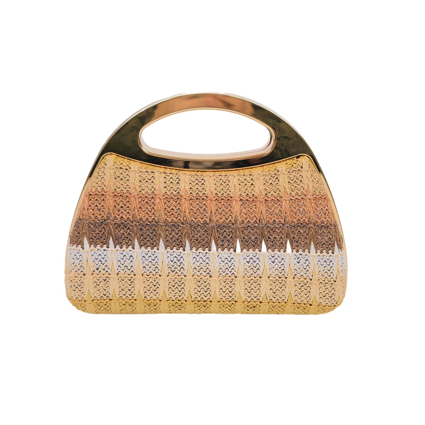 Women's Woven Shell Fresh Literature Art Versatile Chain Bags