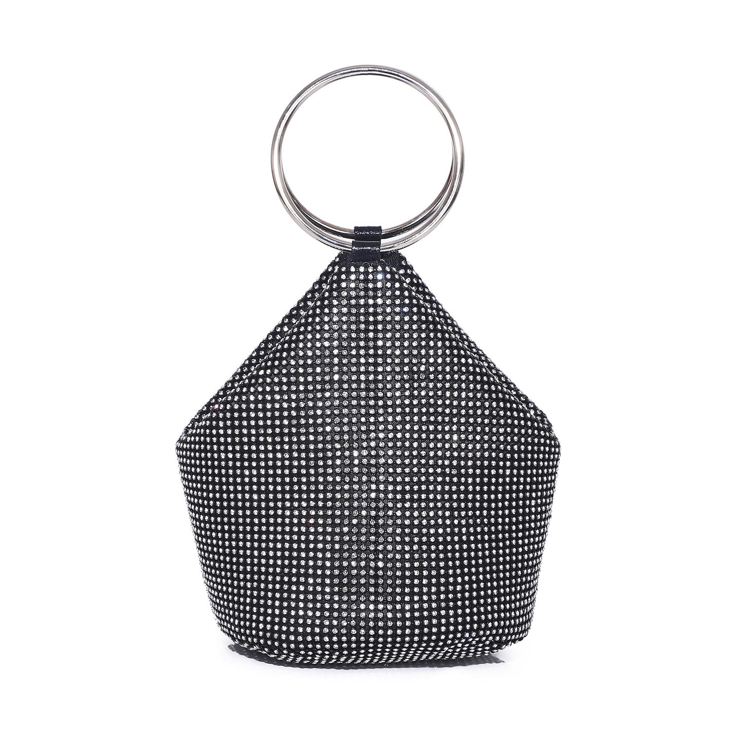 Full Diamond Portable Vegetable Basket Rhinestone Fashion Dinner Bag