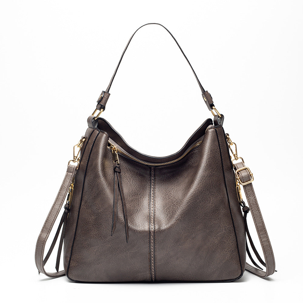 Women's Versatile Simple Elegant High-grade Temperament Goddess Style Women's Shoulder Bag