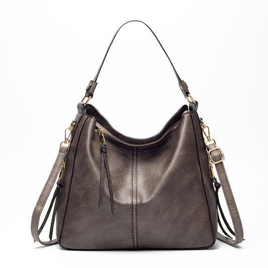 Women's Versatile Simple Elegant High-grade Temperament Goddess Style Women's Shoulder Bag
