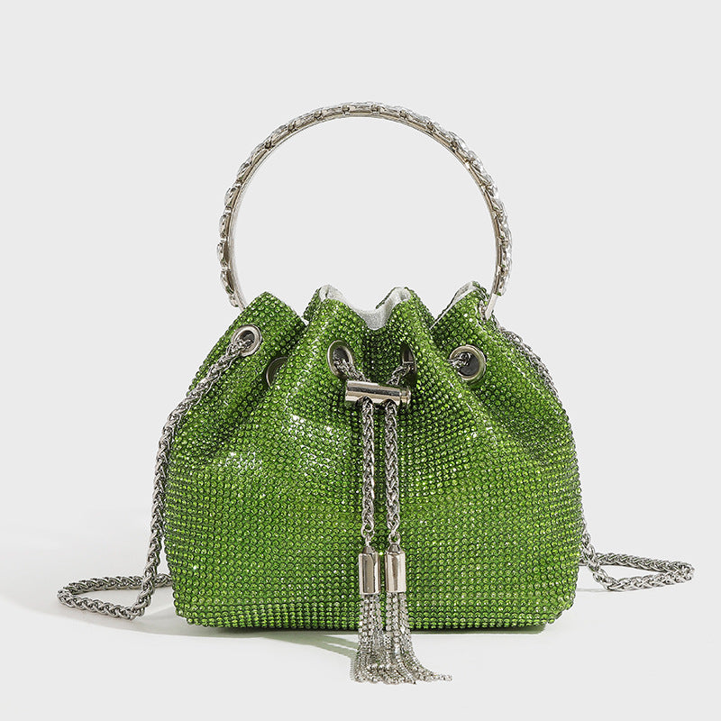 Women's Rhinestone Premium Dinner Acrylic Fashion Diamond Shoulder Bags