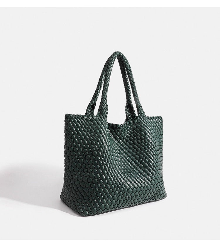 Women's High-grade Hand-woven Large Capacity Fashion Commuter Bags