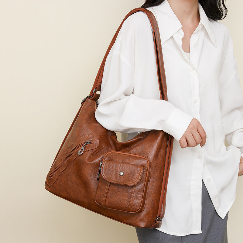 Women's Large Capacity Fashion Trendy Commute Leisure Women's Shoulder Bag