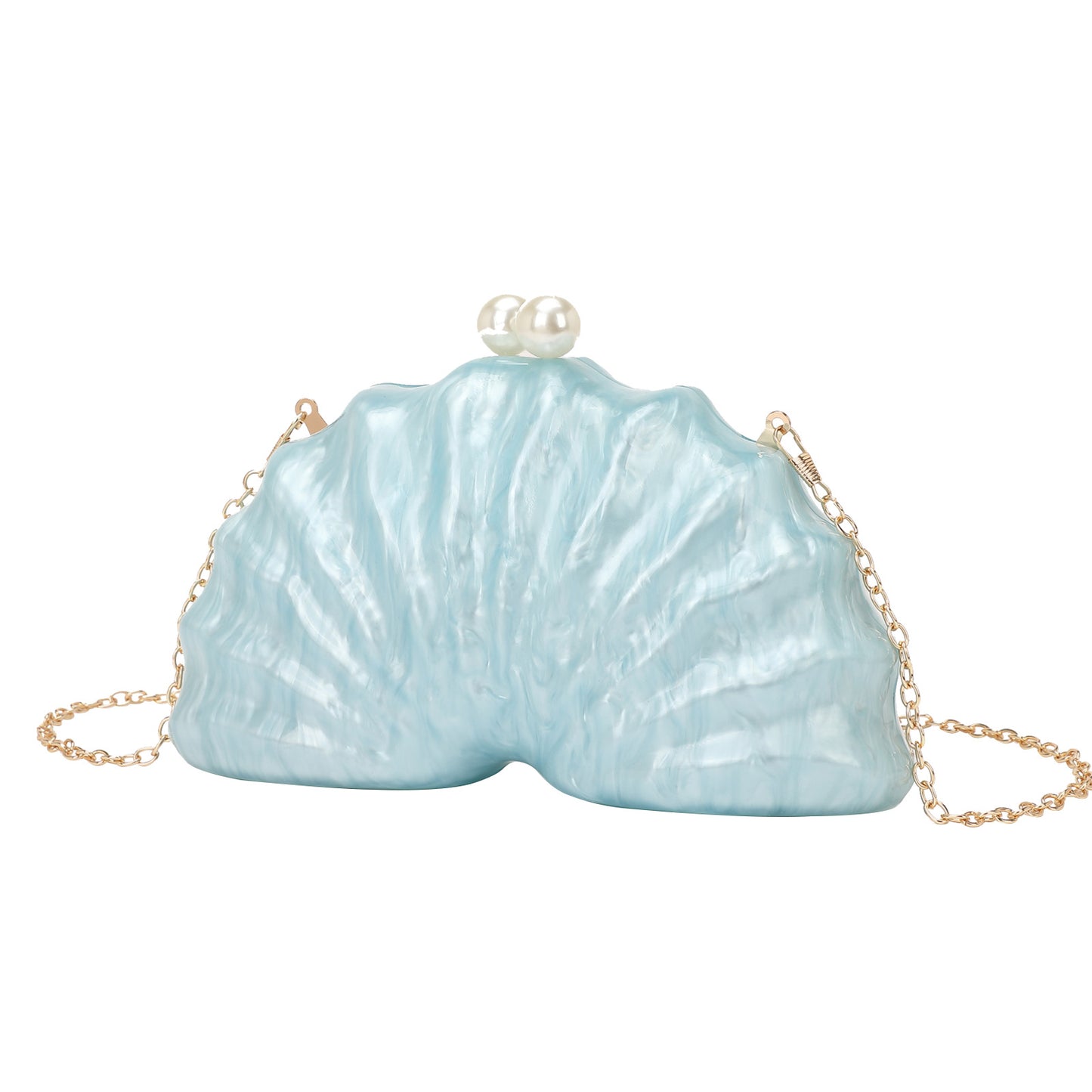 Versatile Shell Acrylic Fashion Wedding Clutch Bags