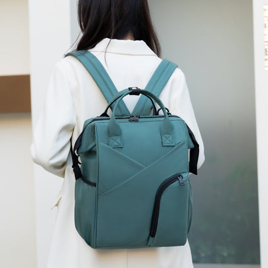 Simple Oxford Cloth Korean Plain Large Capacity Pregnant Mummy Bag