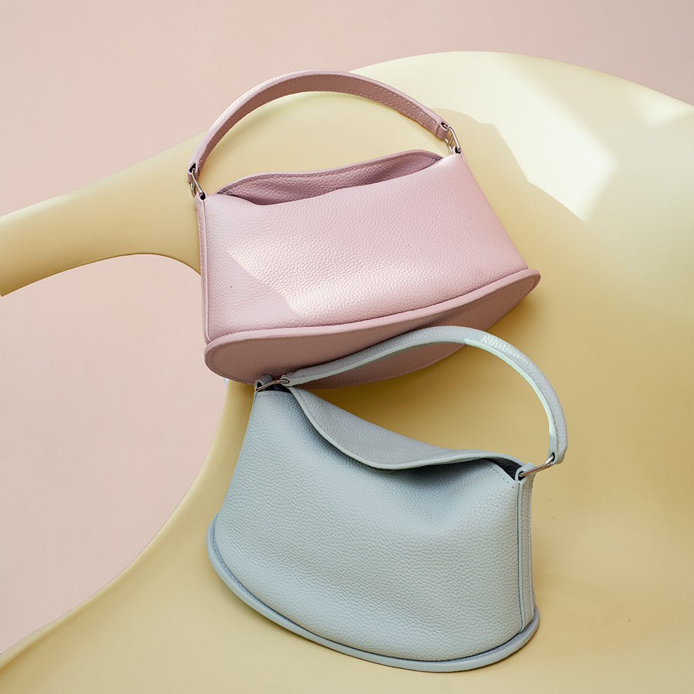 Women's Spring Genuine Leather Underarm Commuter Premium Bags