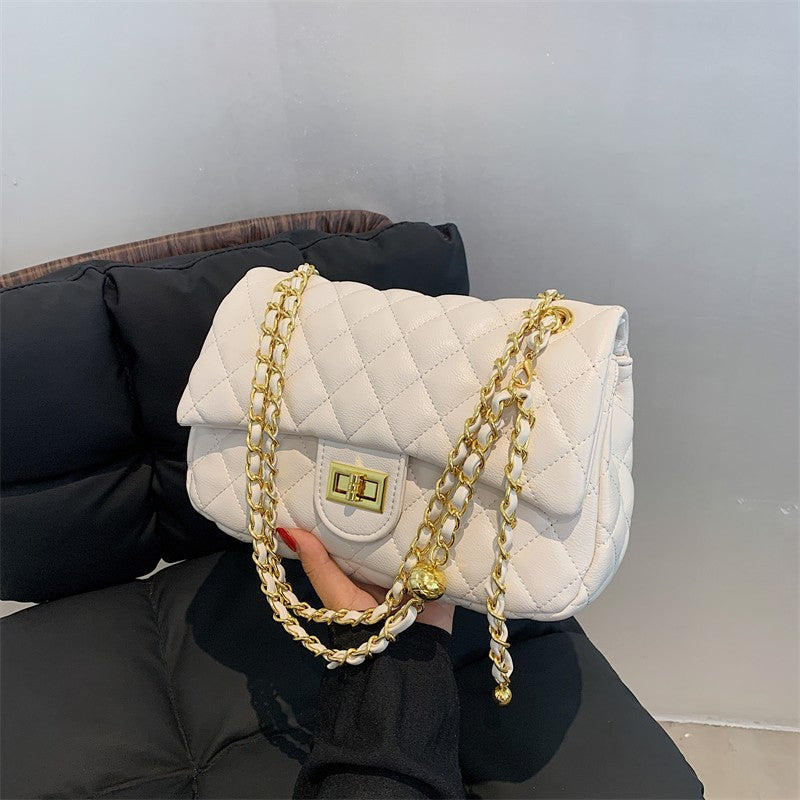 Classic Style Imitation Leather Sheepskin High-grade Chain Korean Fashion Bags