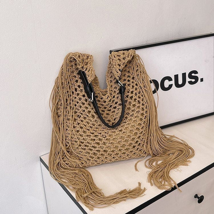 Women's Woven Straw One Combination Minority Fashion Handmade Bags