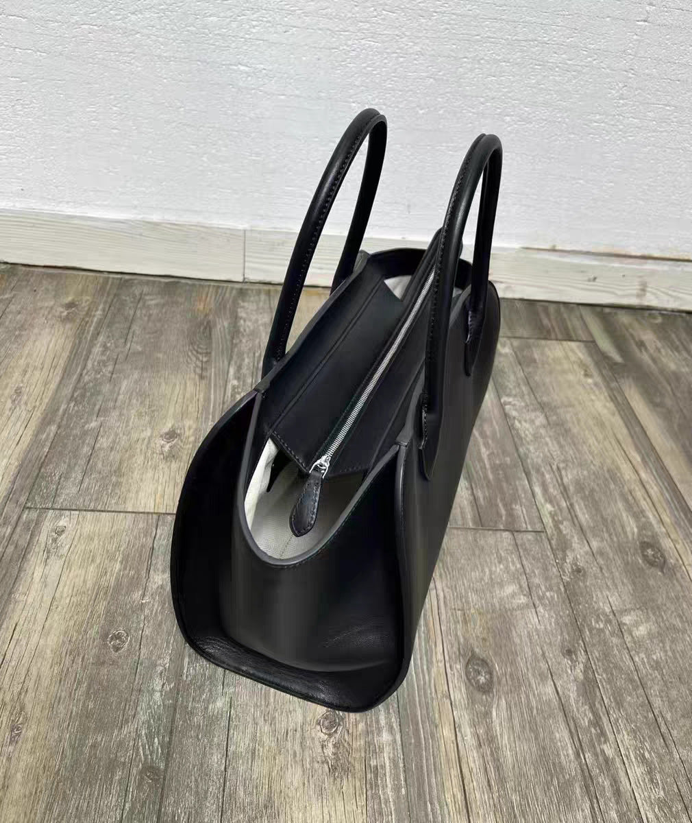 Women's Leather Autumn Minimalist Style Large Capacity Totes Hand Women's Shoulder Bag