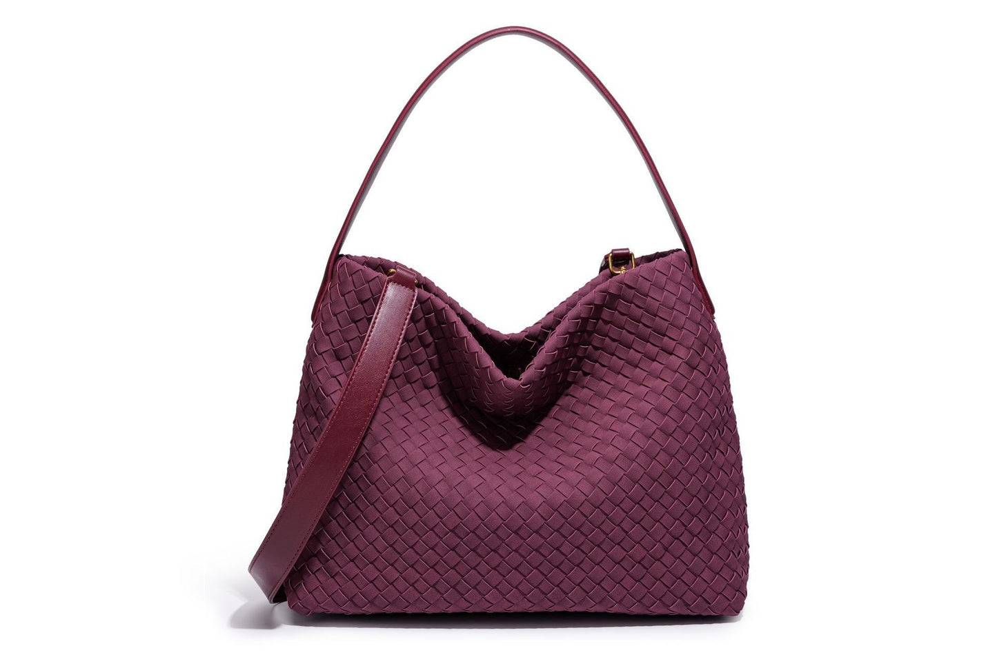 New Frosted Hand-woven Fashionable Large Capacity Handbags