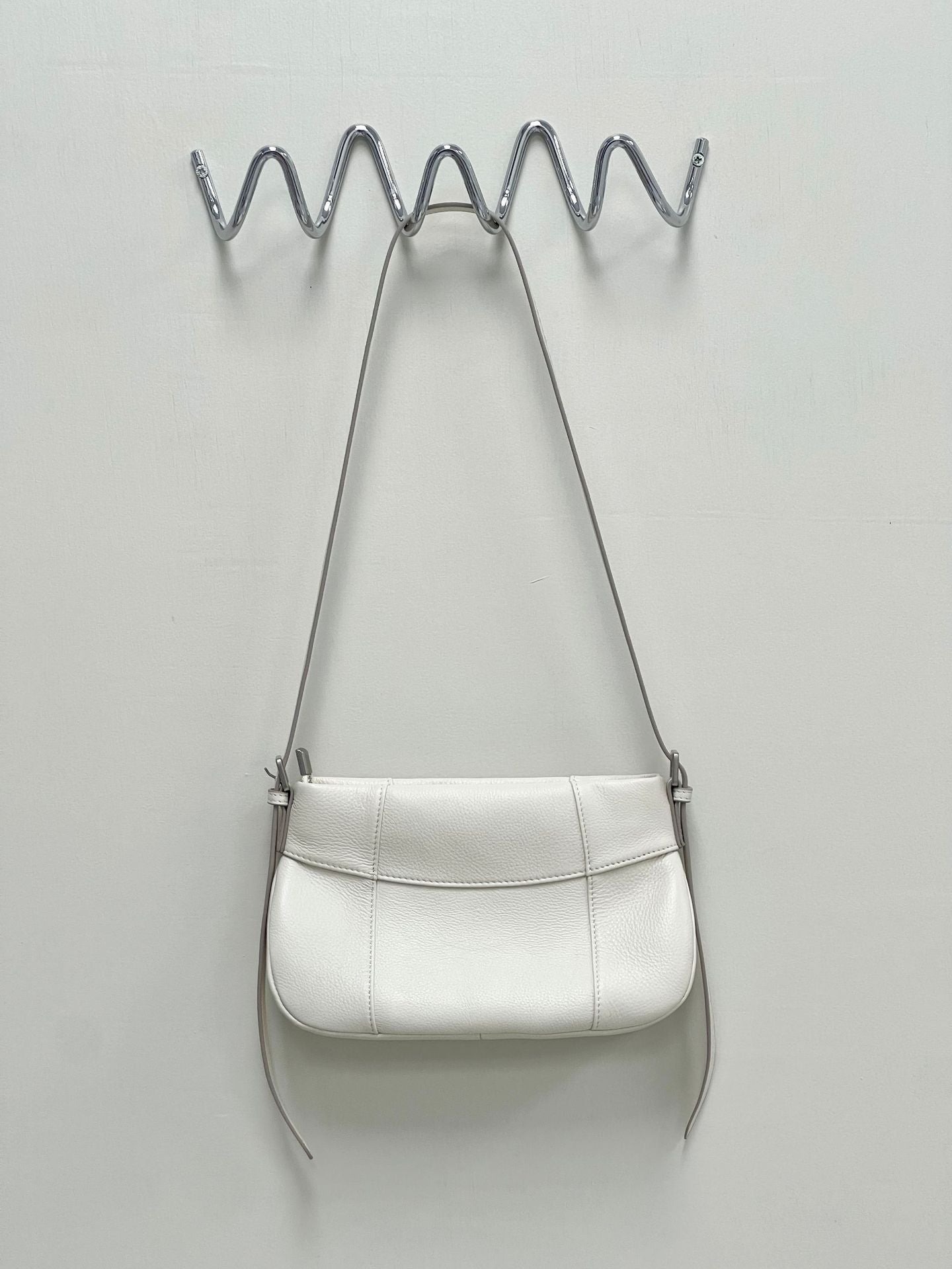 First Layer Cowhide Soft Underarm Fashion Small Square Bag