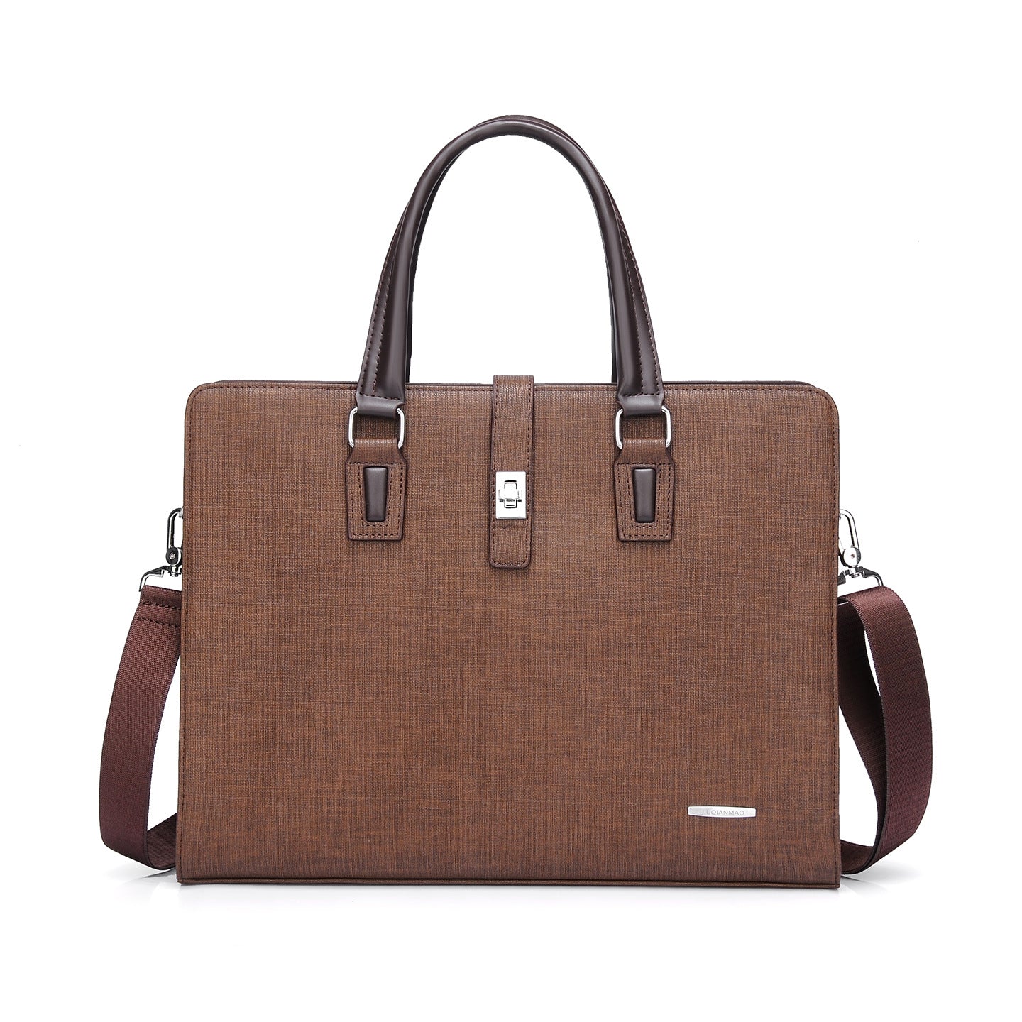 Men's Retro Fashion Horizontal Business Commute File Men's Handbags